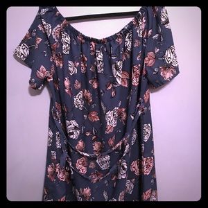 Off the shoulder Mini dress